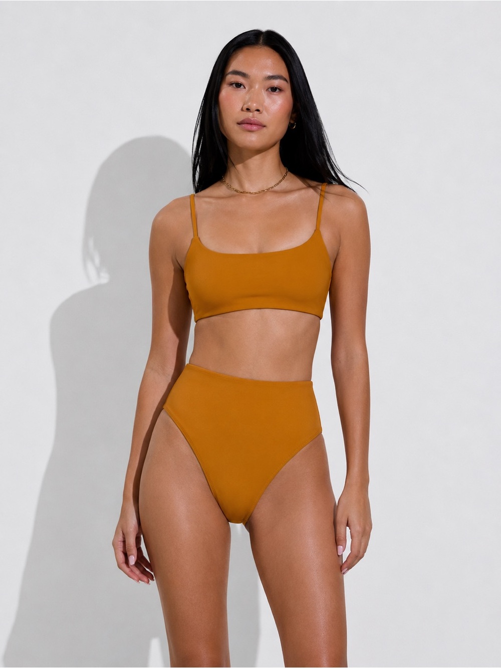 Left On Friday | Hi Hi Bottom 24 Karat (Golden Mustard) - Size XS